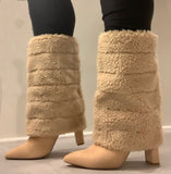 Tan Candy-Coated Boots