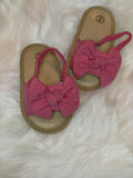 Baby Rose Bow Tie Sandals