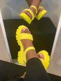 Yellow Summer Breeze Sandals