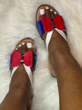 USA Bow tie Sandals