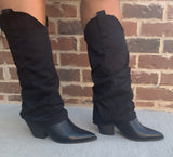 Black Prairiegirl Boots