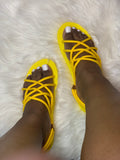 Yellow Rope Sandals