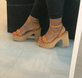 Kali's Tan Wedges