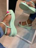 BB's Mint Sandals