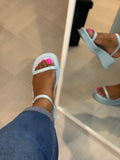 BB's Baby Blue Sandals