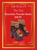 Chocolate Thunder Booties