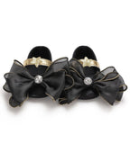 Black and Gold Slippers